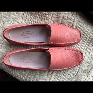 Talbots pink size 7 leather flats.